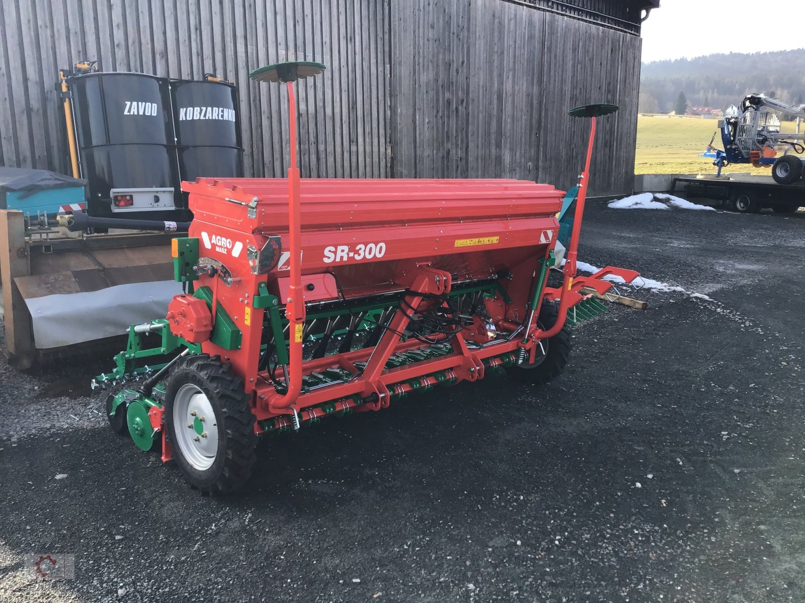 AGRO-MASZ sr 300 sämaschine elektrische fahrgassenschaltung drill 12 521 €