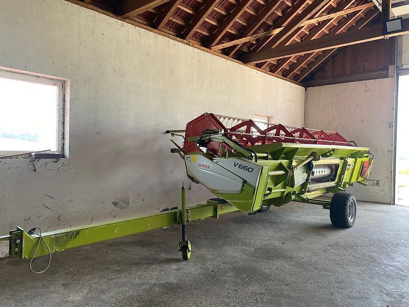 E-FARM: Claas vario 660 inkl. wagen - Header - id 2BYIIEP - €17,000 - Year of construction: 2005 - Austria