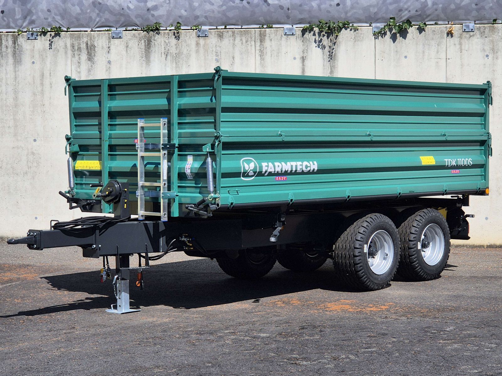 Farmtech tdk 1100s kipper-anhänger Trailer €16,167