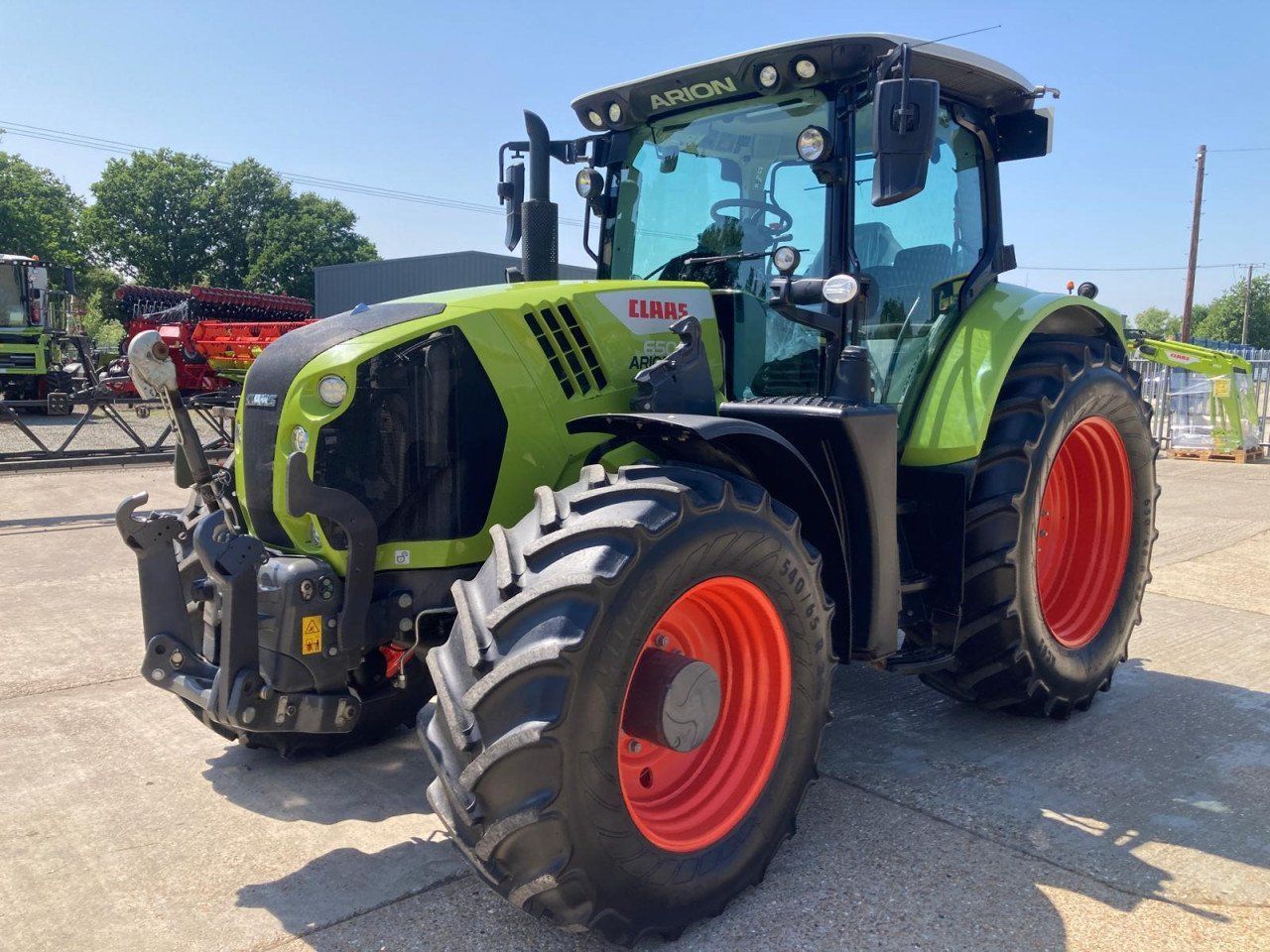 E-FARM: Claas Arion 650 CEBIS - Traktor - id 7G5RCKU - 110 982 € - Rok produkcji: 2021 - Motogodziny: 2845,Moc silnika: 185,Zjednoczone Królestwo