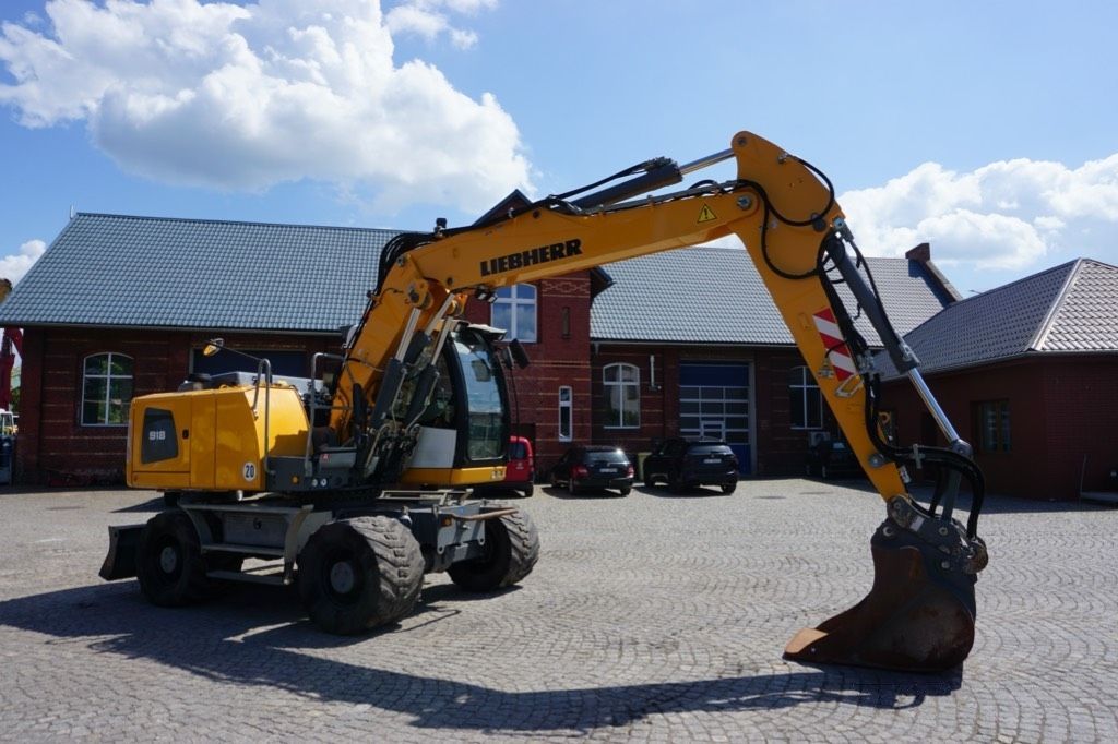 Liebherr a 918 Excavadora de ruedas