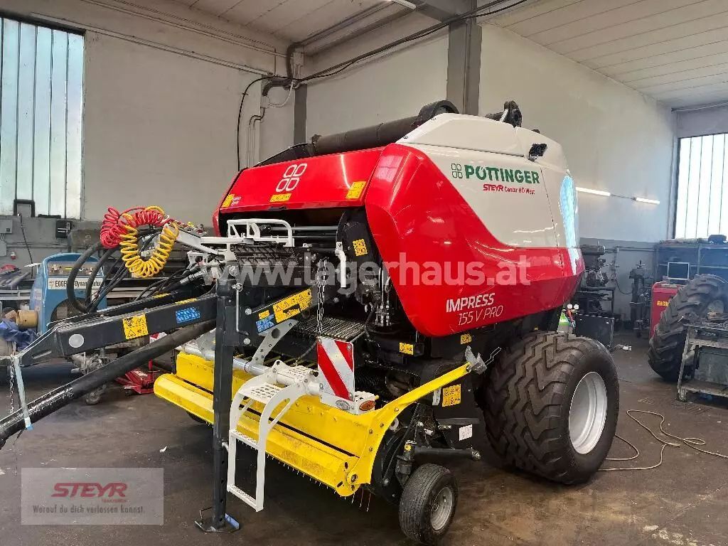E-FARM: pöttinger impress 155 v pro - Baler - id F71LRBU - €31,770 - Year of construction: 2017 - Austria