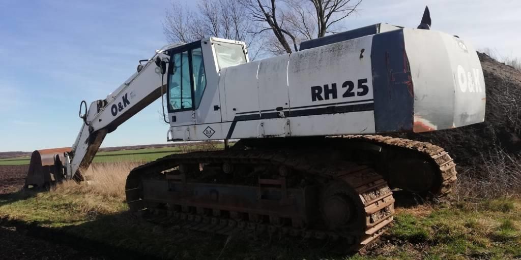 E-FARM: O&K rh25 - Pelleteuse sur chenilles - id PUFCUYQ - 35 000 € - Année: 1999 - Roumanie