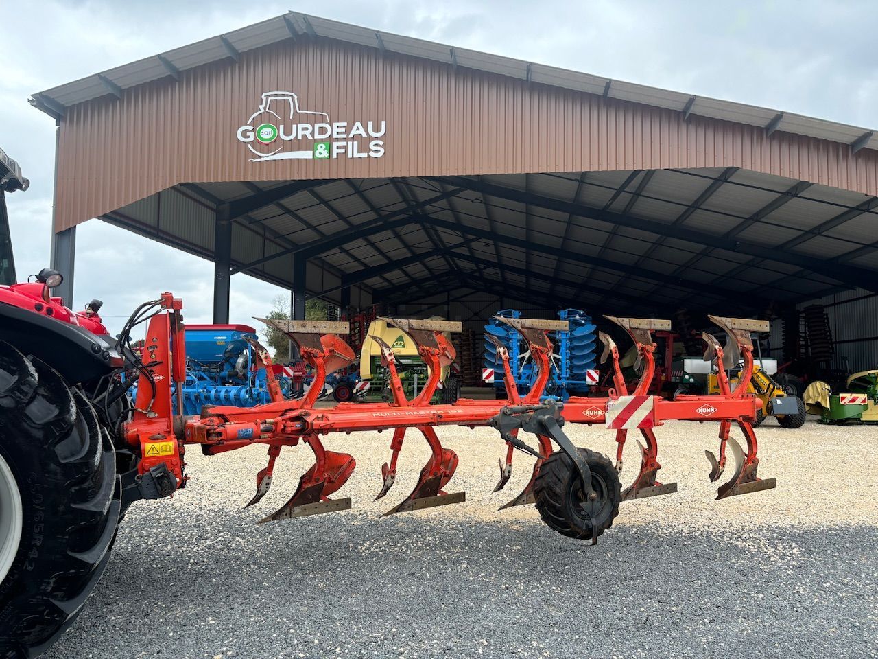 E-FARM: Kuhn multimaster 152 - Plough - id CXQRGTD - €16,000 - Year of construction: 2007 - France