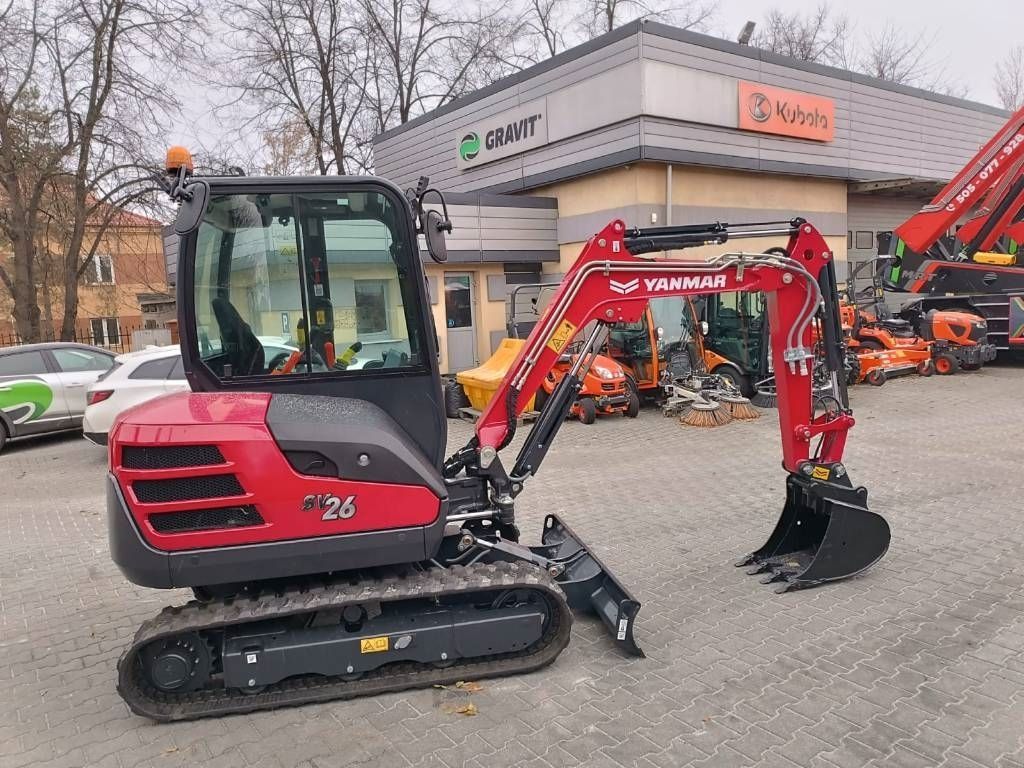 Yanmar SV26 Mini excavator €40,179