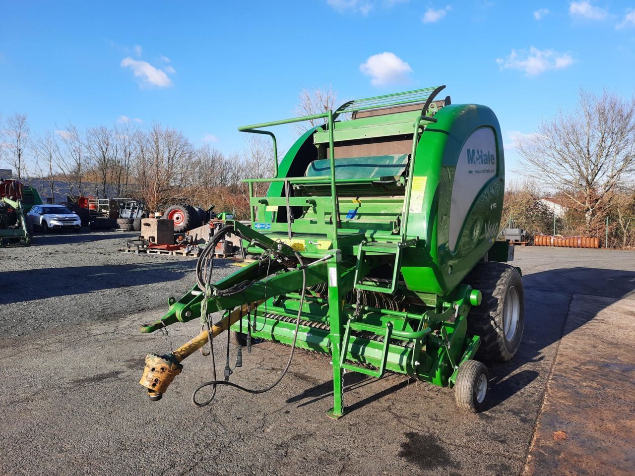 E-FARM: McHale V 660 - Baler - id P4SXACT - €32,000 - Year of construction: 2018 - Total number of bales produced: 8,000,France