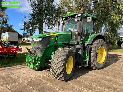 E-FARM: John Deere 7290 R - Tractor - id UMPFHCN - €55,000 - Year of construction: 2014 - Engine hours: 8,849,Engine power (HP): 313,Germany