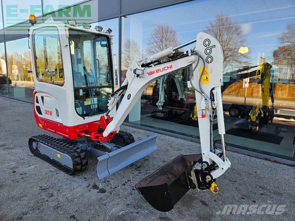 Takeuchi tb 216 Minigraver 26.759 €
