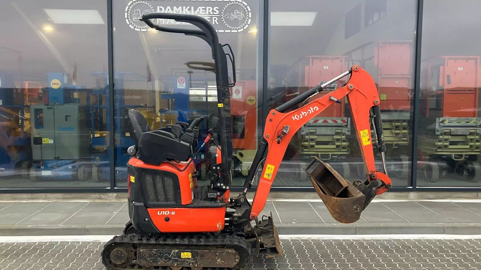 Kubota u10-5 joystik den nye model u10-5 Gravemaskine 13.371 €