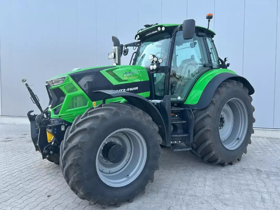 E-FARM: Deutz-Fahr 6185 TTV - Traktor - id KAVYFYT - 130.000 € - Leto izgradnje: 2022 - Število ur motorja: 1.050,Moč motorja (HP): 185,Nemčija