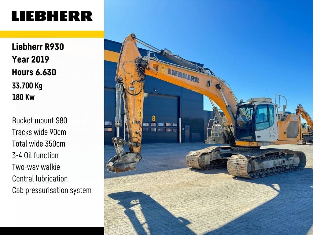 Liebherr r 930 Raupenbagger