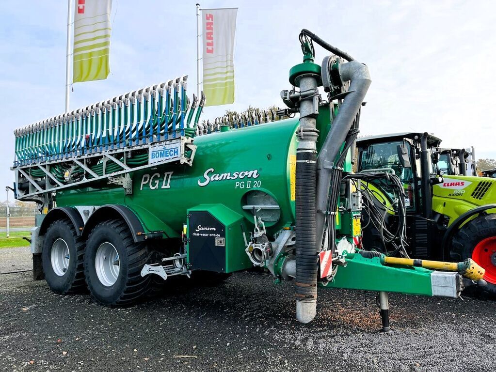 E-FARM: Samson pg ii 20 mit bomech multi 18 m, schleppschuh - Tanker - id CEWFWXH - 260.505 € - Baujahr: 2023 - Deutschland