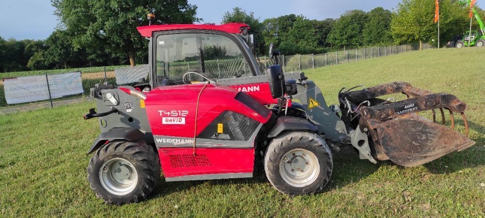 E-FARM: Weidemann t4512 - Teleskoplader - id 21U19IB - 41.000 € - Baujahr: 2023 - Abgelesene Motorstunden: 2.170,Frankreich