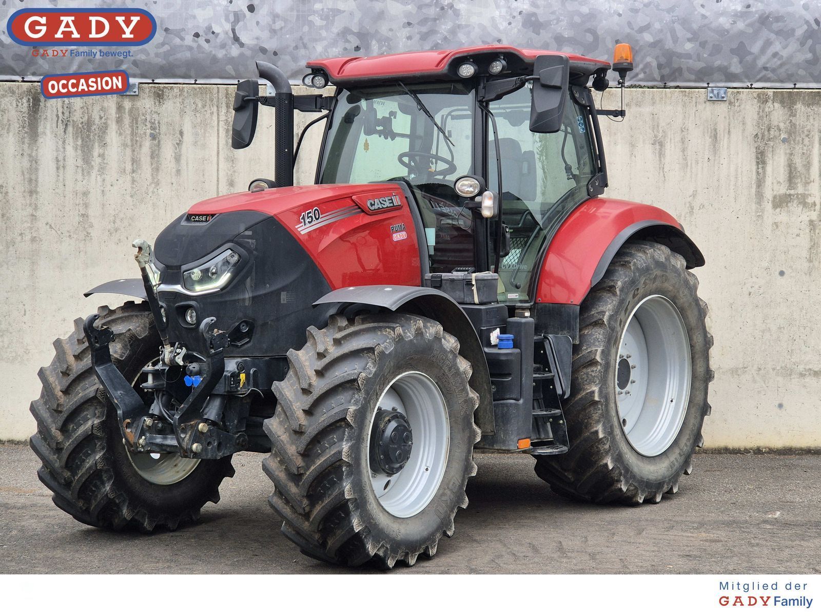 E-FARM: Case IH Puma 150 CVX - Traktor - id SLHQVXV - 83.250 € - Baujahr: 2021 - Abgelesene Motorstunden: 3.036,Motorleistung (PS): 164,Österreich