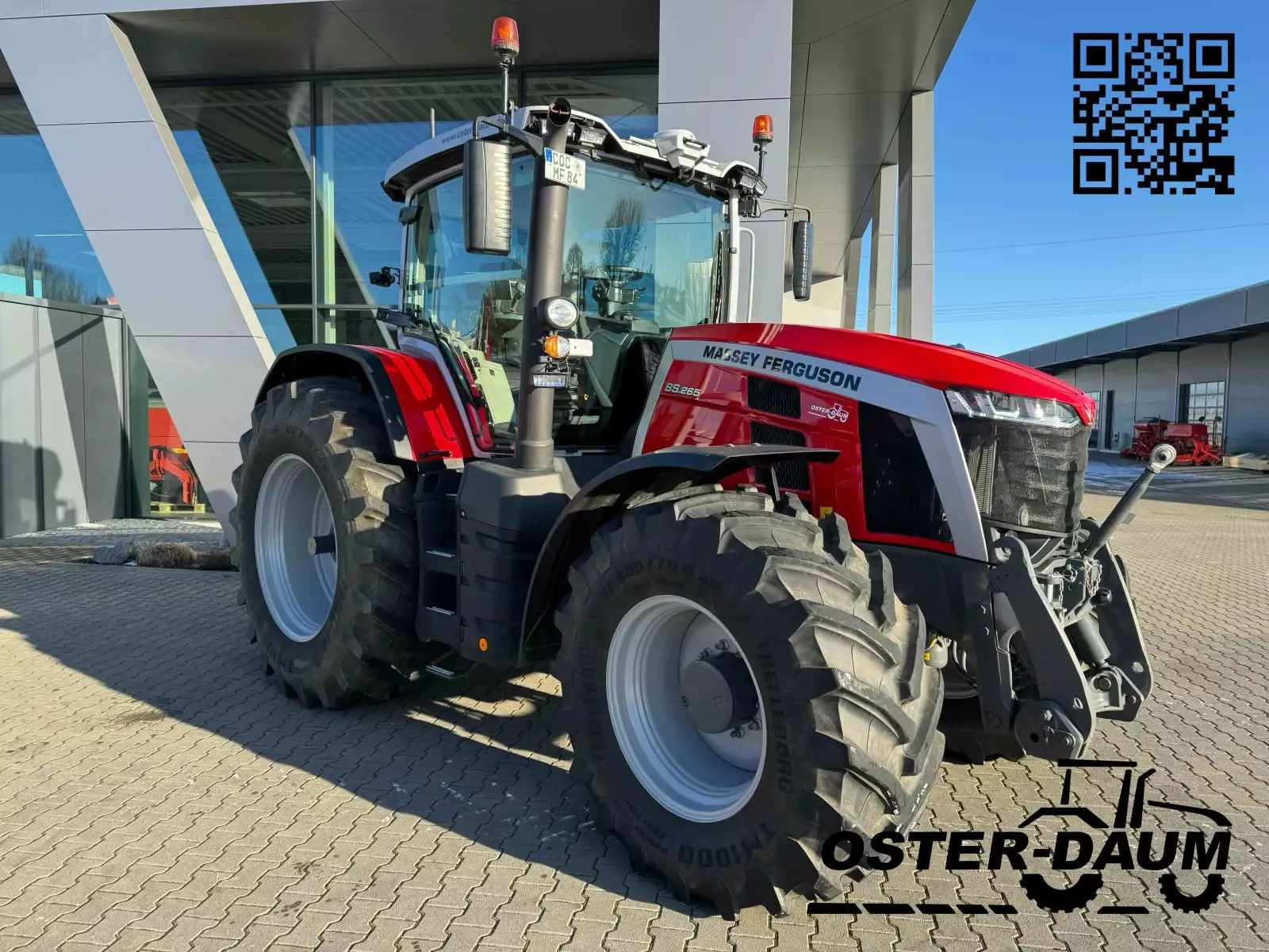 E-FARM: Massey Ferguson 8S.265 Exclusive - Tracteur - id PCFUWAF - Année: 2024 - Lecture du nombre d'heure: 350,Puissance du moteur (chevaux): 285,Allemagne
