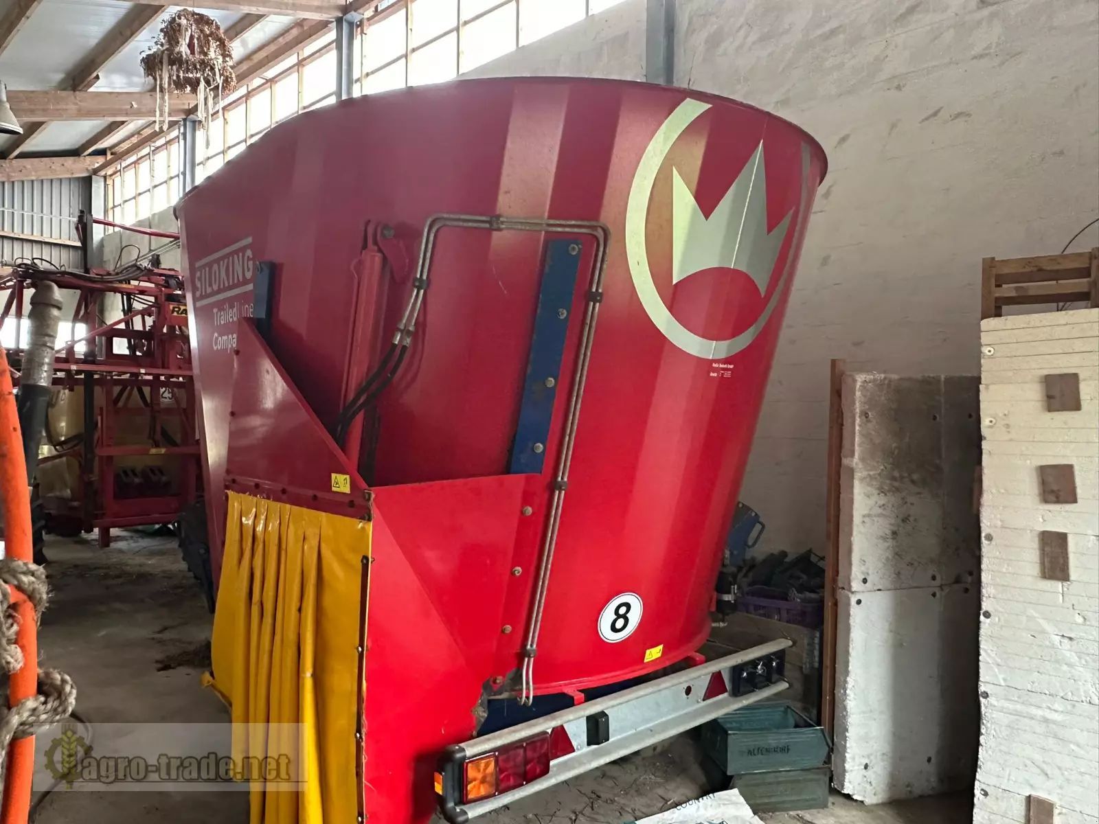 E-FARM: SILOKING compact 10 - Mixer feeder - id ASDIYDB - €10,959 - Year of construction: 2014 - Germany