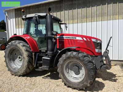 E-FARM: Massey Ferguson 7714 - Tractor - id 2N4B1ST - €51,700 - Year of construction: 2016 - Engine hours: 5,055,Engine power (HP): 145,France