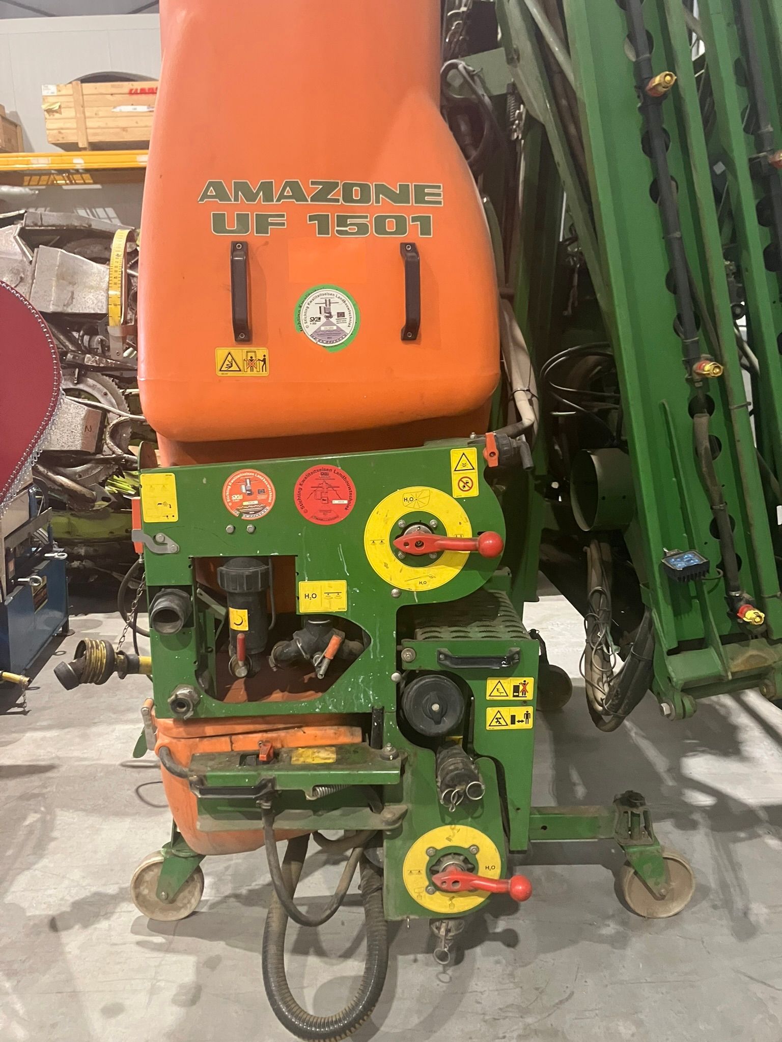 Amazone UF 1501 (21) Permetezőgép 14 500 EUR