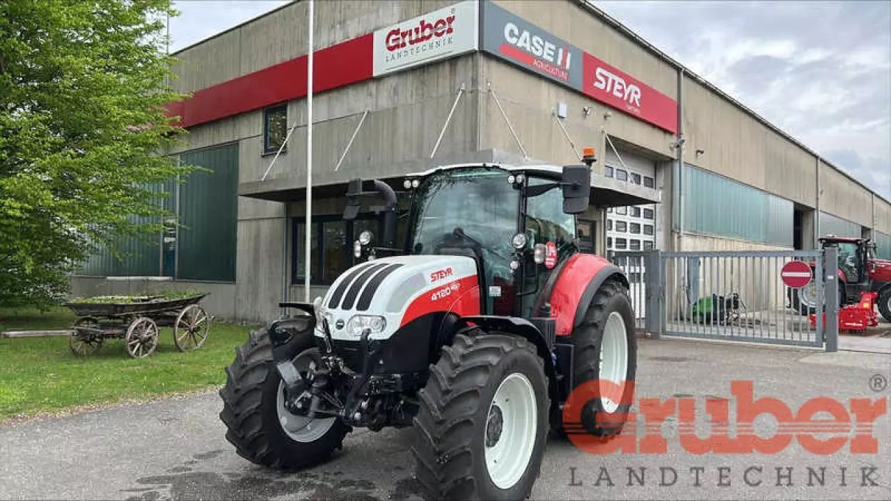 E-FARM: Steyr Multi 4120 - Traktor - id YGPDPDT - Abgelesene Motorstunden: 750 - Motorleistung (PS): 117,Deutschland