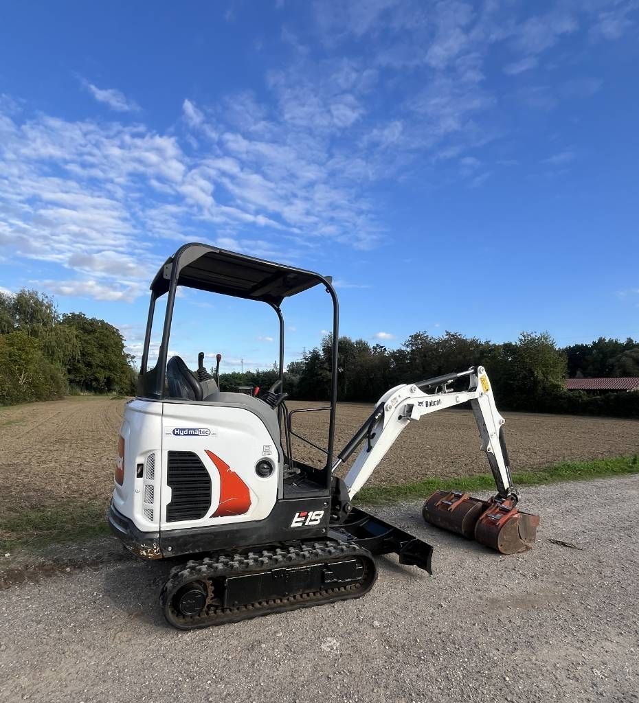 Bobcat e 19 Mini bager 18.500 €