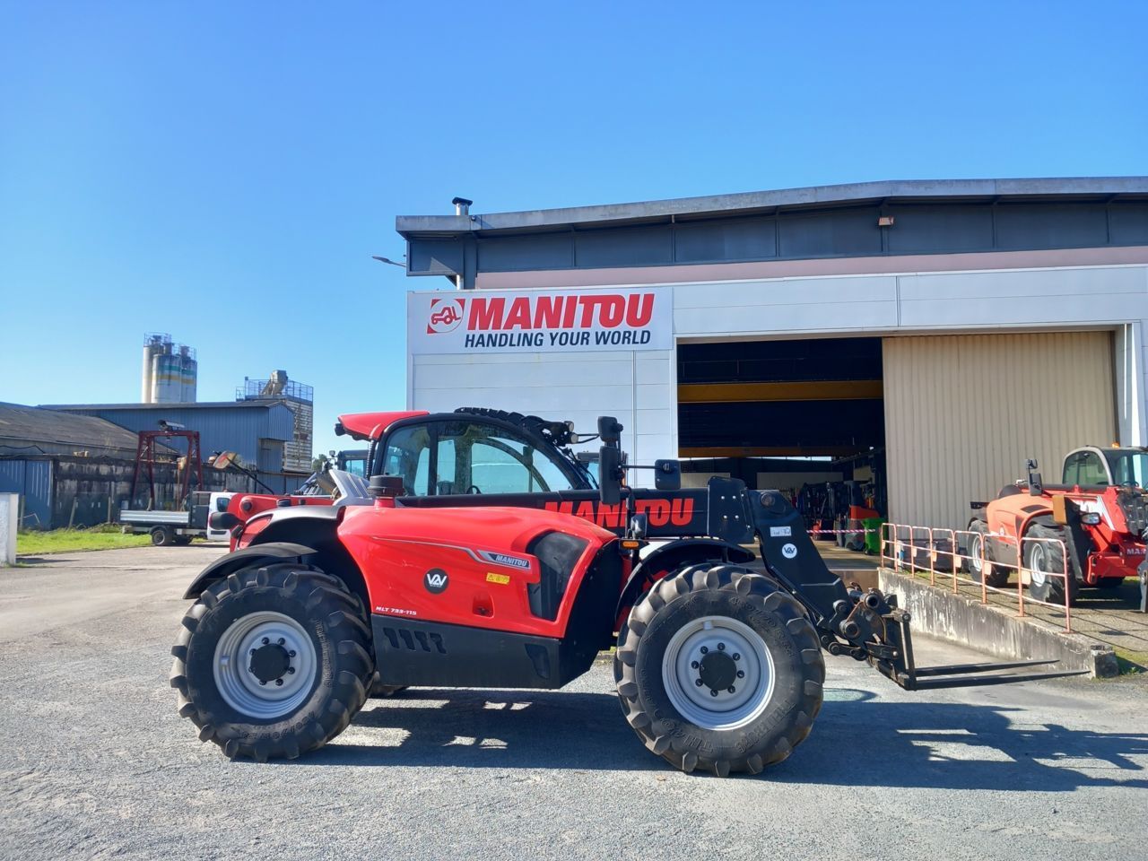 Manitou mlt733-115 lsu Teleszkópos rakodó 53 000 EUR