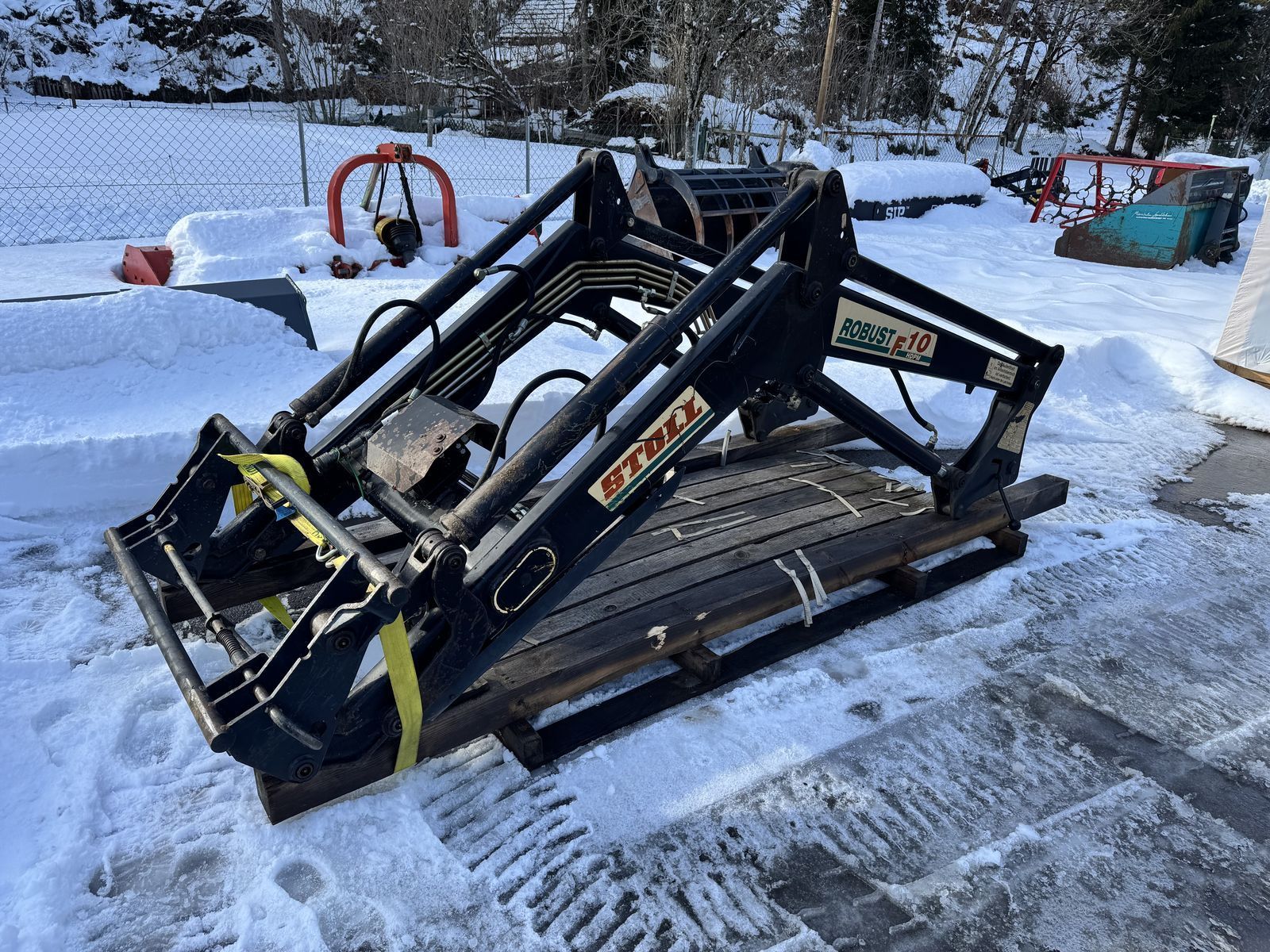 STOLL robust f10 hdpm frontlader mit euroaufnahme Załącznik 3190 €