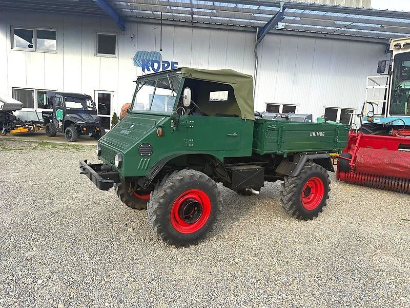 Mercedes-Benz mercedes unimog u 411 komplett restauriert, fz, fh, heckkrafthebe, kipppritsche Gépjármű 33 900 EUR