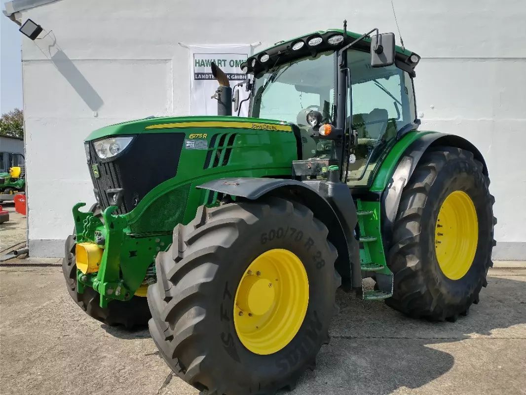 E-FARM: John Deere 6175 R - Traktor - id 2QKKCPF - 62.000 € - Baujahr: 2016 - Abgelesene Motorstunden: 10.250,Motorleistung (PS): 175,Deutschland