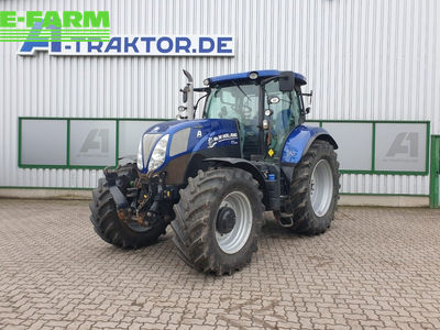 E-FARM: New Holland T 7.200 - Tracteur - id KIJGLUH - 54 900 € - Année: 2014 - Puissance du moteur (chevaux): 228