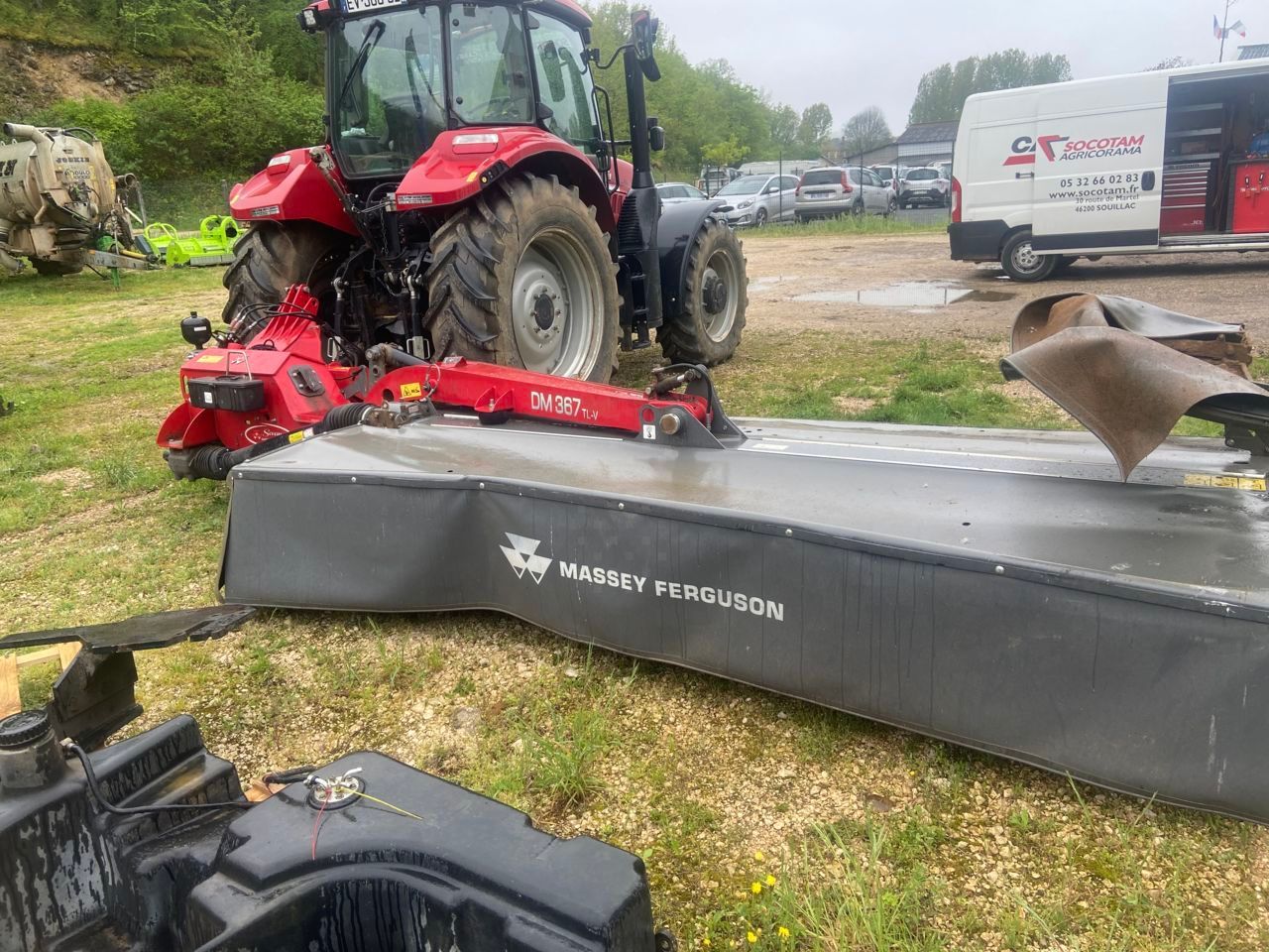 E-FARM: Massey Ferguson DM367 TL-V - Faucheuse - id Z6TGPD4 - 10 900 € - Année: 2021 - France