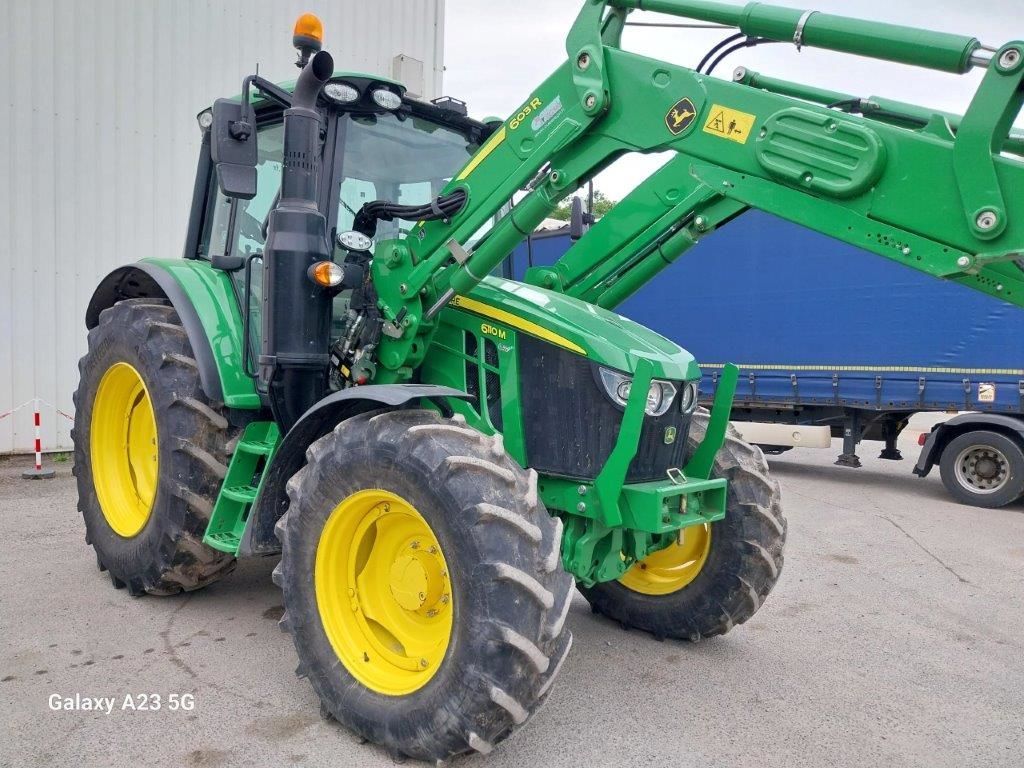 E-FARM: John Deere 6110 M - Traktor - id 4ANRYIB - 87.000 € - Produktionsår: 2023 - Motortimer: 850,Motoreffekt (HP): 110,Frankrig
