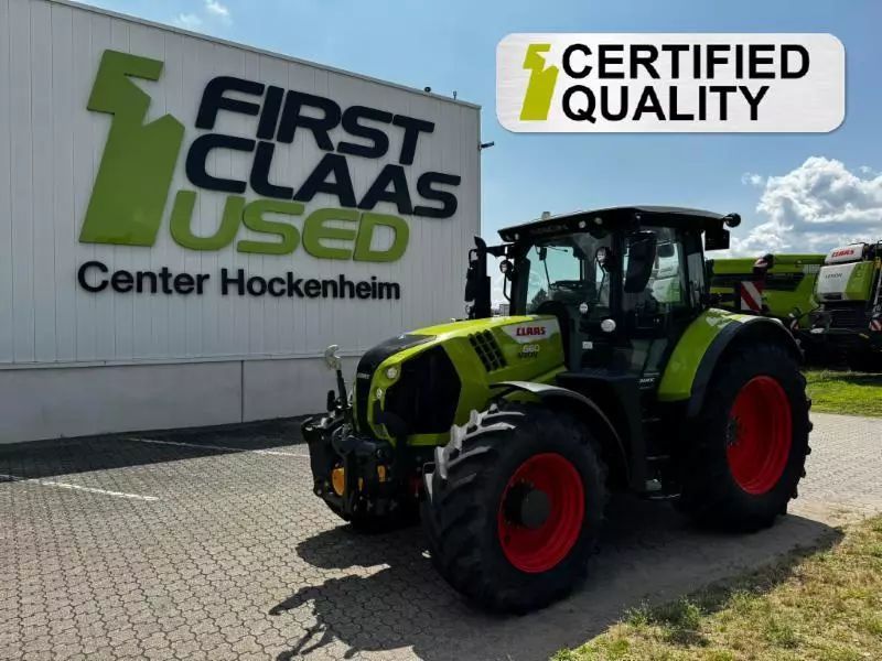 Claas Arion 660 CMATIC CEBIS Tractor €118,000