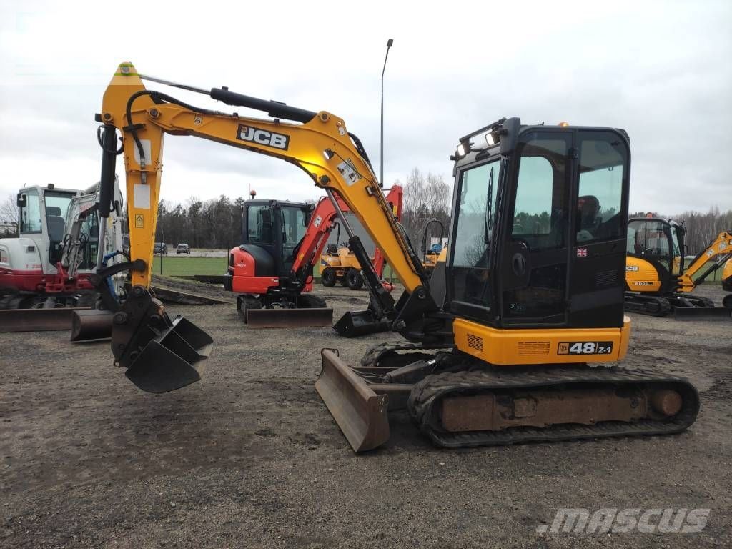 JCB 48 z-1 2017r 3500mtg hydrauliczne szybkozłącze Mini excavator 25.265 EUR
