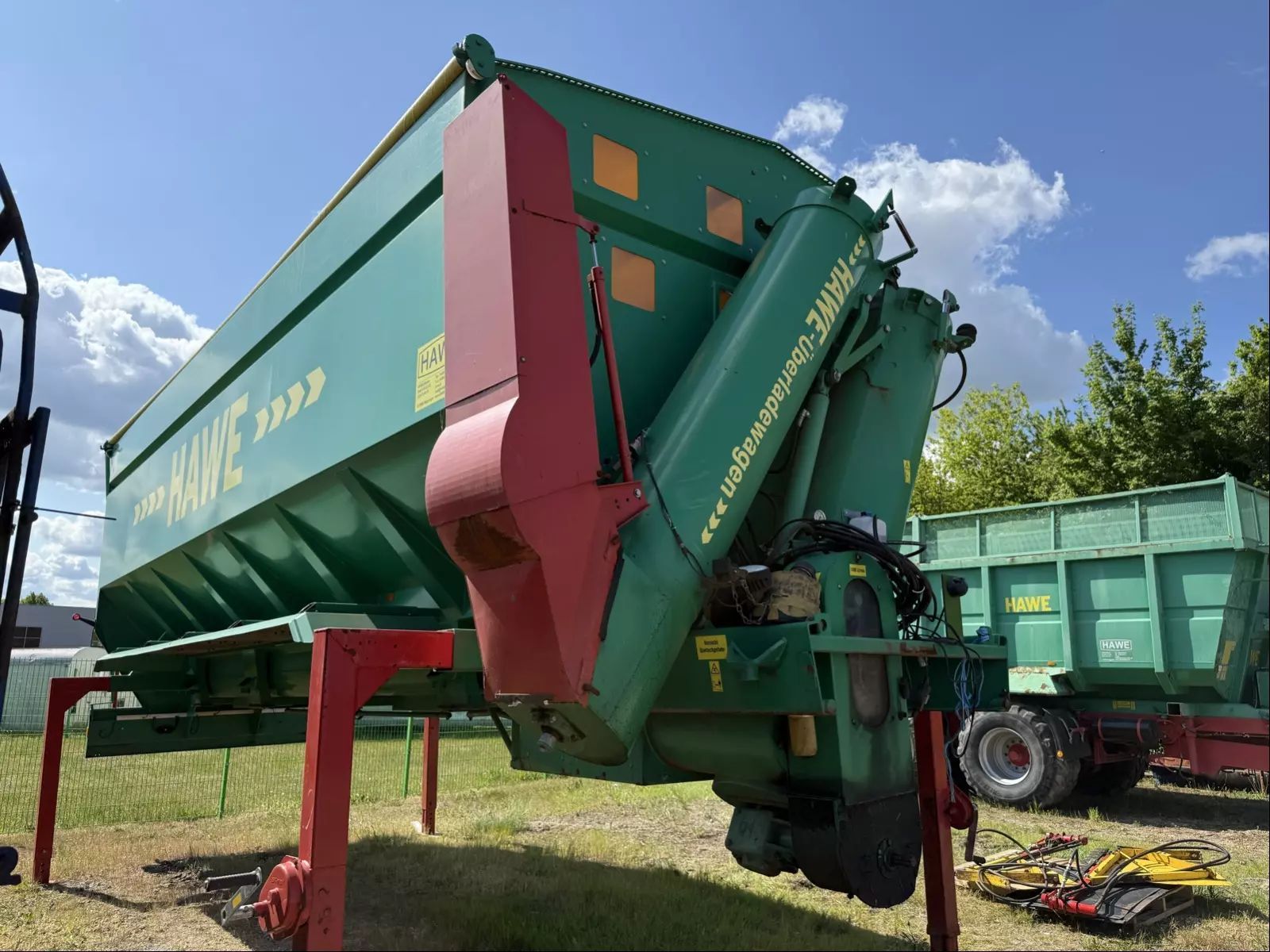 E-FARM: Hawe ulw 3000 + kipper mk 30 wechselbrücke - Chaser bin - id ZRAMFU1 - €57,500 - Year of construction: 2017 - Germany
