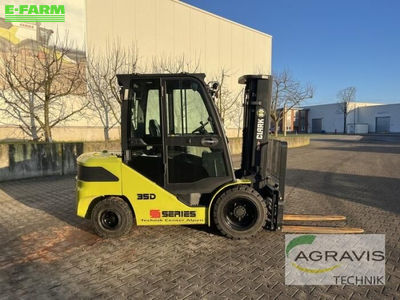 E-FARM: Clark s35d - Forklift - id K2DN2FH - €33,000 - Year of construction: 2019 - Engine hours: 827,Germany