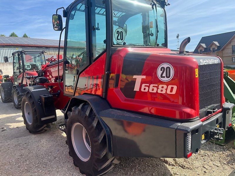 Schäffer 6680 T Cargador de ruedas Tele
