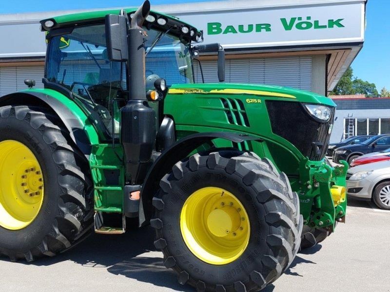 E-FARM: John Deere 6215 R - Tractor - id 93VHQST - 86.134 EUR - Anul: 2015 - Citeste ore: 5.900,Muterea motorului: 215,Germania