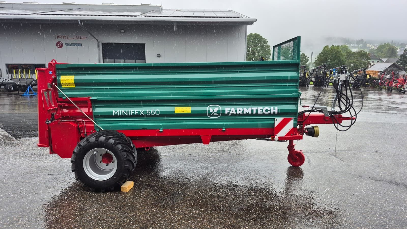 Farmtech minifex 550 Trosilnik gnoja in komposta 16.659 €