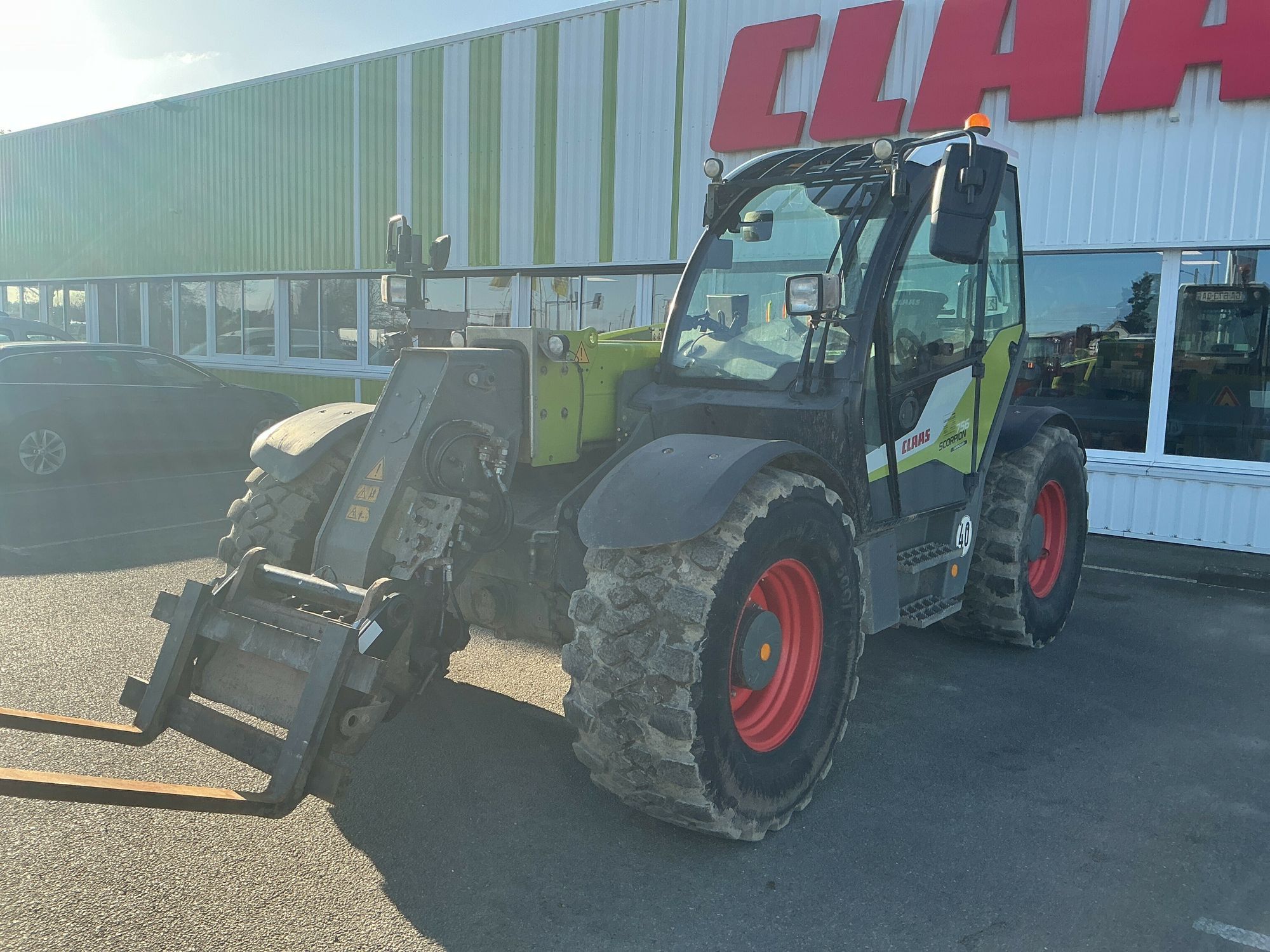 Claas scorpion 756 vpwr+ - stage v Телескопический погрузчик 75 000 €