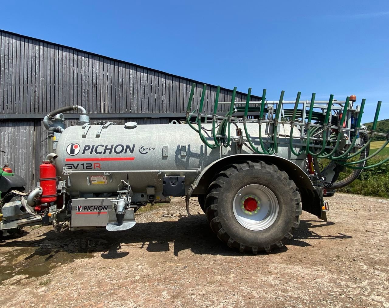 Pichon sv 12 Self propelled liquid manure spreader €55,000