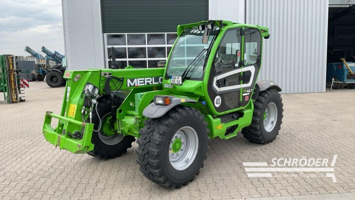 E-FARM: Merlo tf 42.7 - 116 - Телескопический погрузчик - id WMUREMJ - 89 000 € - Год выпуска: 2022 - Отработанные часы: 77,Германия