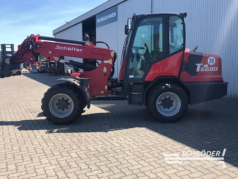 E-FARM: Schäffer 6680 t - Cargador de ruedas - id 9LAFXYM - 43.885 € - Año: 2018 - Horas: 4319,Potencia del motor: 75,Alemania
