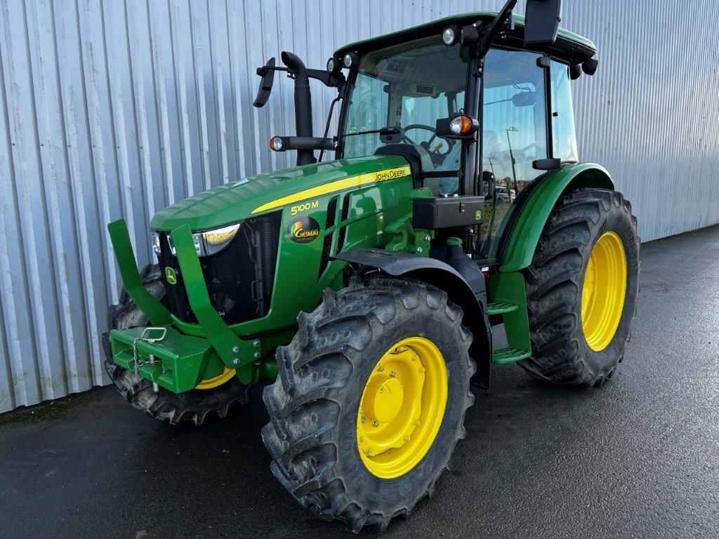 E-FARM: John Deere 5100 M - Tractor - id SLPIQLM - Año: 2023 - Horas: 452,Potencia del motor: 100,Francia