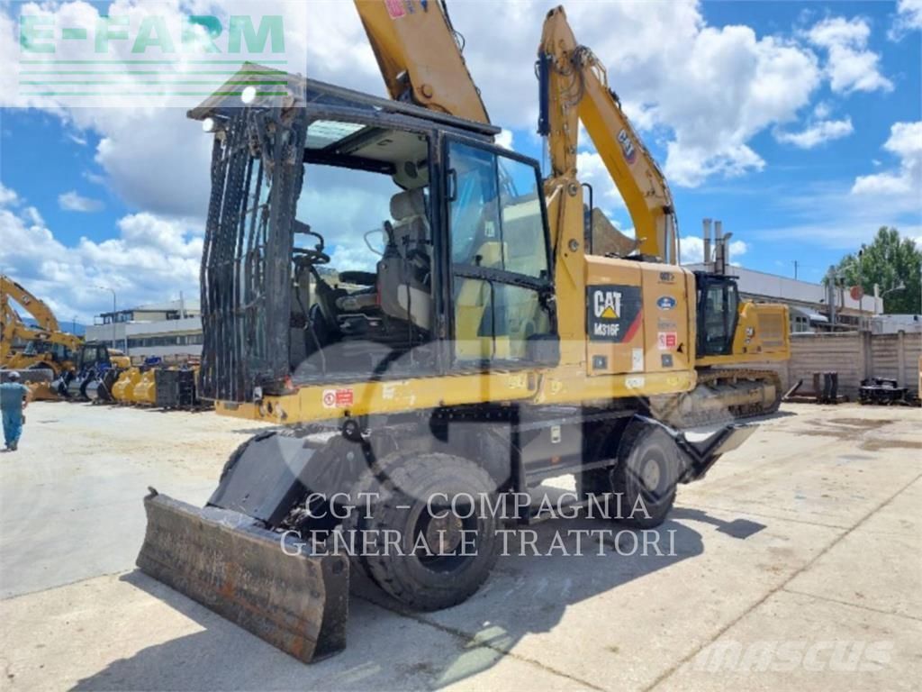 Caterpillar m316f Τροχοφόρος εκσκαφέας 91.000 €