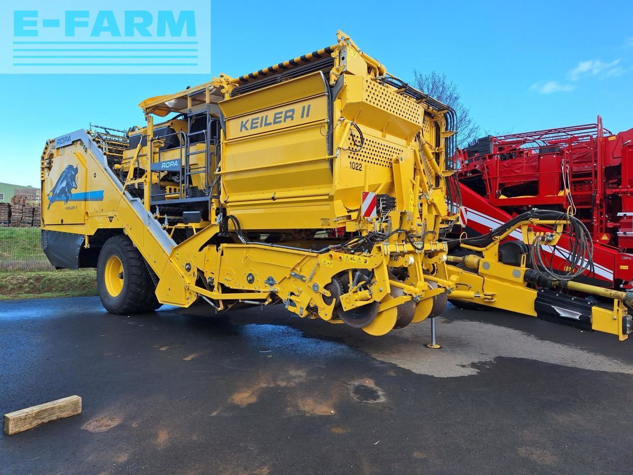 Ropa keiler 2 Burgonya betakarító 250 000 EUR