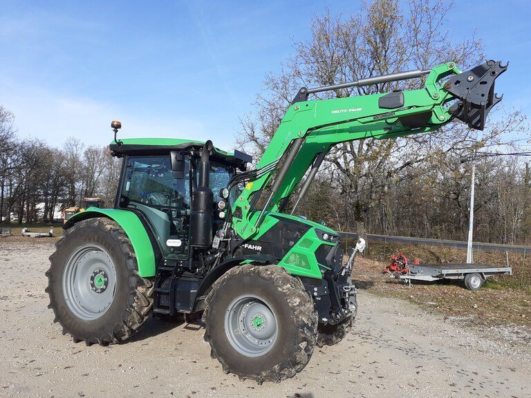 E-FARM: Deutz-Fahr 6135C TTV - Tractor - id KS7YLFZ - €97,500 - Year of construction: 2022 - Engine hours: 1,100,Engine power (HP): 135,France