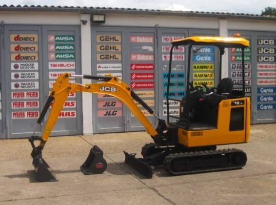 JCB 16c-1 t3 ** 2x löffel ** Mini excavator €12,800