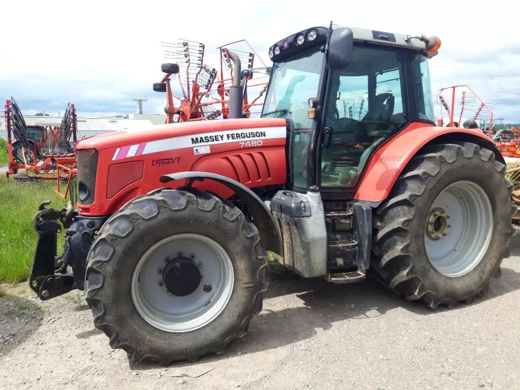 E-FARM: Massey Ferguson 7480 - Tractor - id GSGPDRG - €32,000 - Year of construction: 2007 - Engine hours: 7,865,Engine power (HP): 150,France