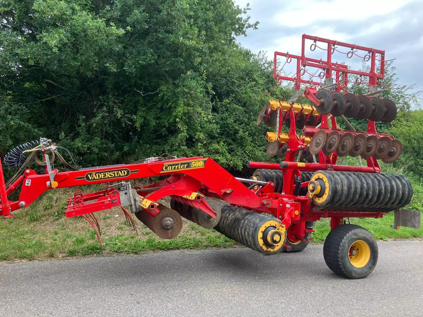 E-FARM: väderstad carrier 500 - Désherbage mécanique - id IXM9Q7A - 18 000 € - Année: 2013 - Allemagne