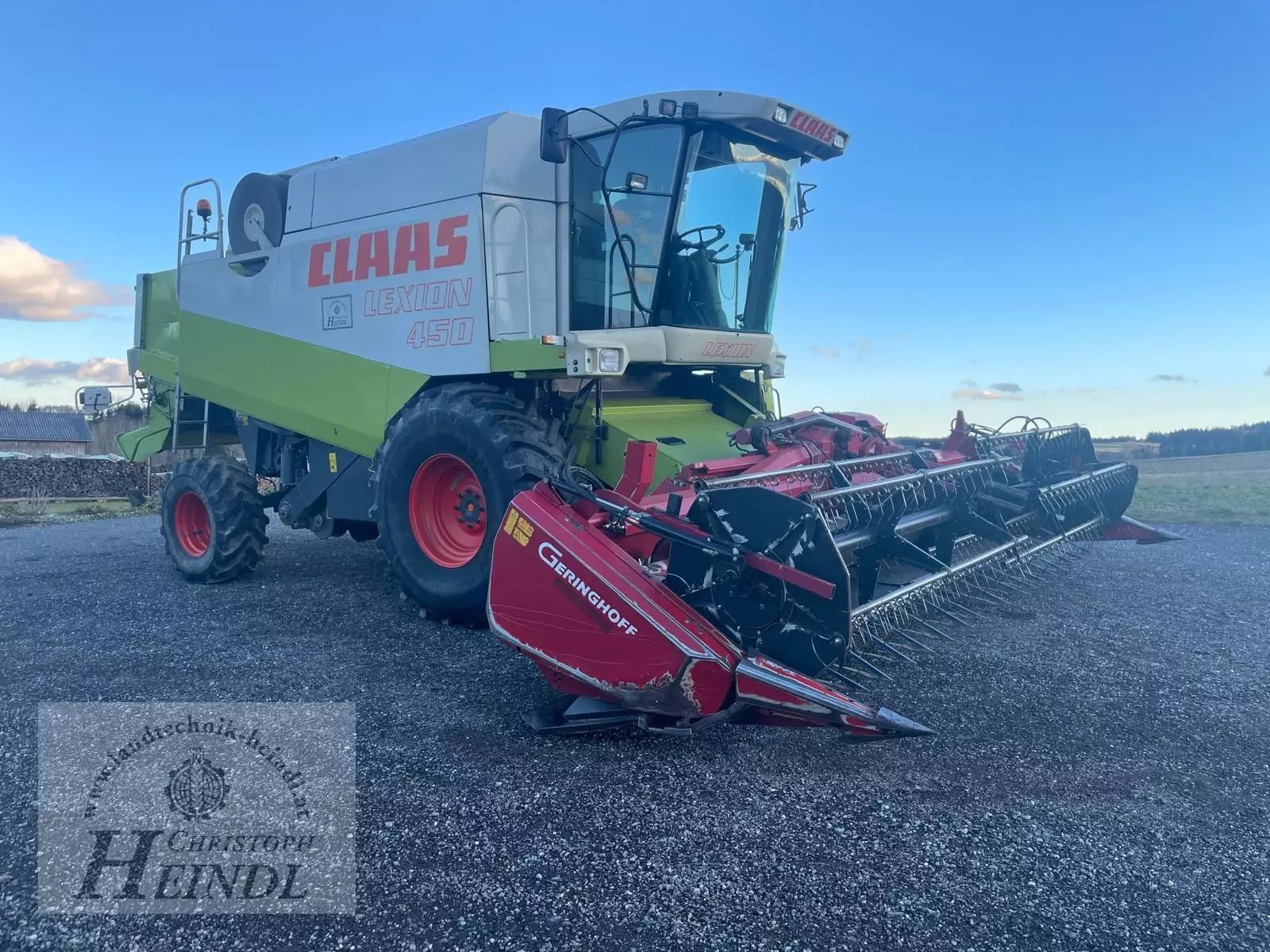 E-FARM: Claas Lexion 450 - Mähdrescher - id SJULIMR - 62.000 € - Abgelesene Motorstunden: 4.780 - Motorleistung (PS): 275,Österreich